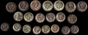Набор из 21 монеты 10, 15, 20 копеек 1935-1967