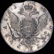 Рубль 1765 СПБ-ТI-ЯI