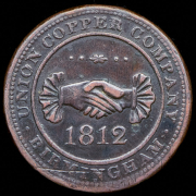 Токен 1 пенни 1812 (Бирмингем, Великобритания)