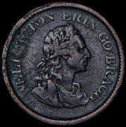 Токен 1 пенни 1822 (Ирландия)