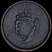Токен 1 пенни 1822 (Ирландия)