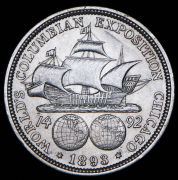 1/2 доллара 1893 "Колумбийская выставка" (США)