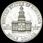 1/2 доллара 1976 "200 лет независимости" (США) S