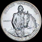 1/2 доллара 1982 "250 лет со дня рождения Джорджа Вашингтона" (США) D