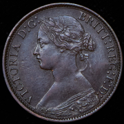 1 фартинг 1873 (Великобритания)