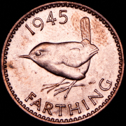 1 фартинг 1945 (Великобритания)
