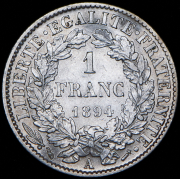 1 франк 1894 (Франция) А