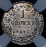 1 гротен 1840 (Бремен) (в слабе)