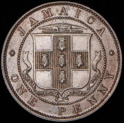 1 пенни 1906 (Ямайка)