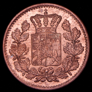 1 пфенниг 1866 (Бавария)