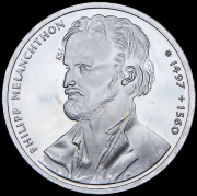 10 марок 1997 "500 лет со дня рождения Филиппа Меланхтона" (Германия) J