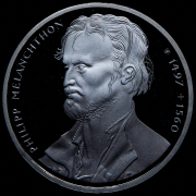 10 марок 1997 "500 лет со дня рождения Филиппа Меланхтона" (Германия) D