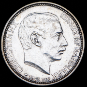 2 кроны 1912 "Смерть Фредерика VIII и вступление на престол Кристиана X" (Дания)