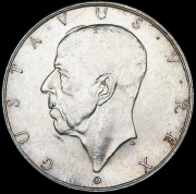 2 кроны 1938 "300 лет поселению Делавэр" (Швеция)