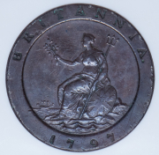2 пенса 1797 (Великобритания) (в слабе)