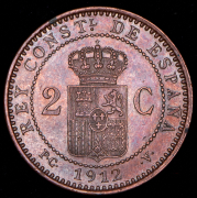 2 сентимо 1912 (Испания)