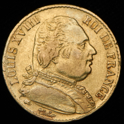 20 франков 1814 (Франция) А