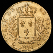 20 франков 1814 (Франция) А