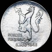 200 крон 1980 "35 лет освобождению" (Норвегия)