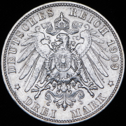 3 марки 1909 (Вюртемберг) F