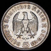 5 марок 1935 (Германия) А