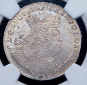 8 грошей 1753 (Польша) (в слабе)