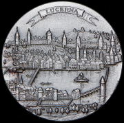 Медаль "650 лет мосту Капельбрюкке в Люцерне" 1983 (Швейцария)