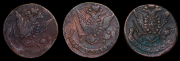 Набор из 7 медных 5 копеек 1769-1788