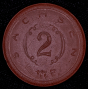 Нотгельд 2 марки 1921 (Саксония)