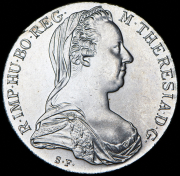 Талер 1780 "Мария Терезия". Рестрайк (Австрия)