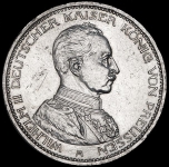 5 марок 1913 (Пруссия) А