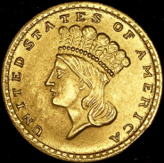 1 доллар 1868 (США)
