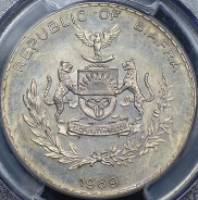 1 фунт 1969 (Биафра) (в слабе)