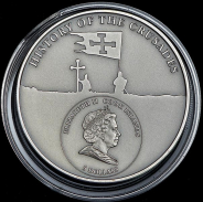 5 долларов 2010 "Крестовые походы: второй крестовый поход" (острова Кука)