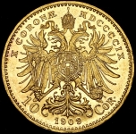 10 крон 1909 (Австрия)