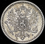 50 пенни 1871 (Финляндия) S