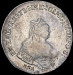 Рубль 1744 ММД (Бит. R1)