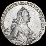 Рубль 1764 ММД-ТI-ЕI