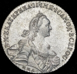 Рубль 1768 ММД-ЕI