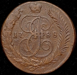 5 копеек 1788 ММ