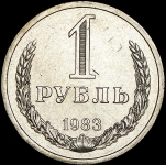 Рубль 1983