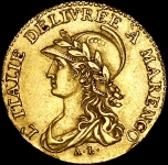 20 франков 1801 (Субальпинская респ., Италия)