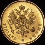 20 марок 1911 (Финляндия) L