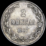 2 марки 1907 (Финляндия) L