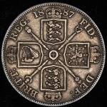 Двойной флорин 1887 (Великобритания)