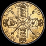 Двойной флорин 1887 (Великобритания)