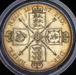 Флорин 1887 (Великобритания)