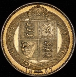Шиллинг 1887 (Великобритания)