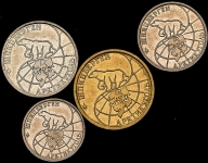 Набор из 4-х монет 1993 (Шпицберген)