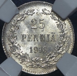 25 пенни 1916 (Финляндия) (в слабе)